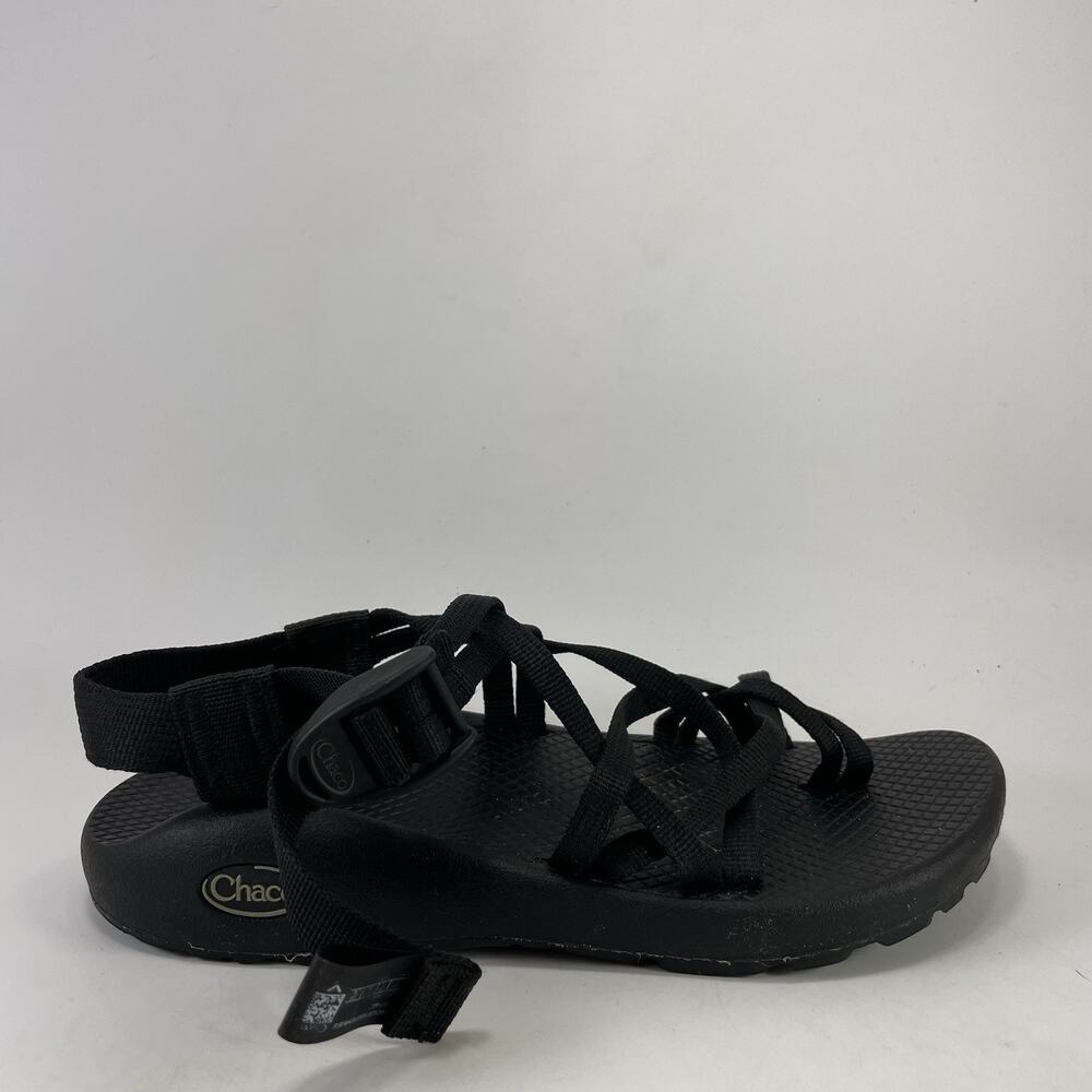 Chaco ZX/2 Classic Black Sport Hiking Sandals Womens Size 7 Toe Loop Adjustable